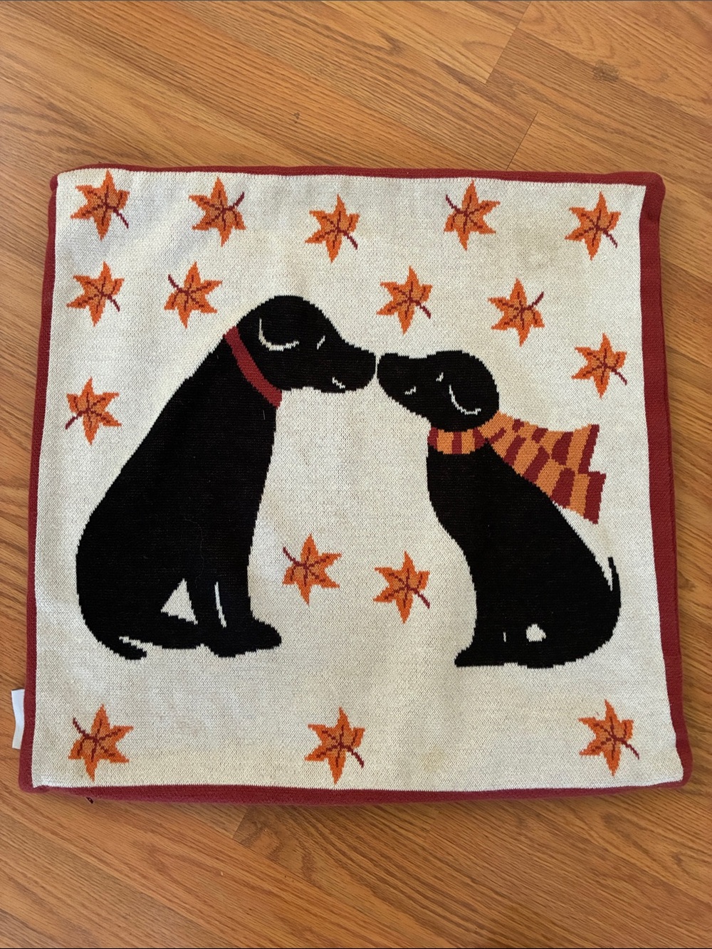 The Farmhouse" by Rachel Ashwell Dog love Pillow cotton double-sided 20” - Picture 3 of 5